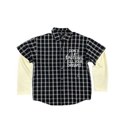 Mixed Emotions Black Dreams Flannel Shirt