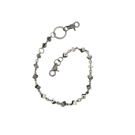 Mixed Emotion ‘Dice’ Jean Keychain