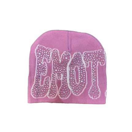 Mixed Emotion Pink ‘Rhinestone’ Beanie