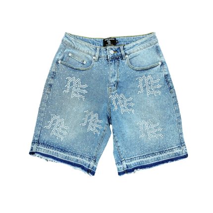 Mixe Demotion ME Rhinestone Denim Shorts
