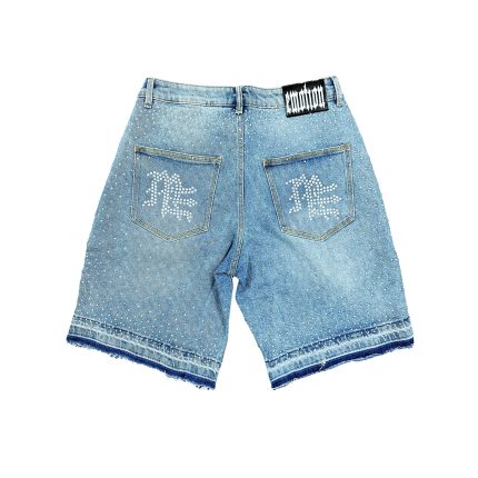 Mixe Demotion ME Rhinestone Denim Shorts