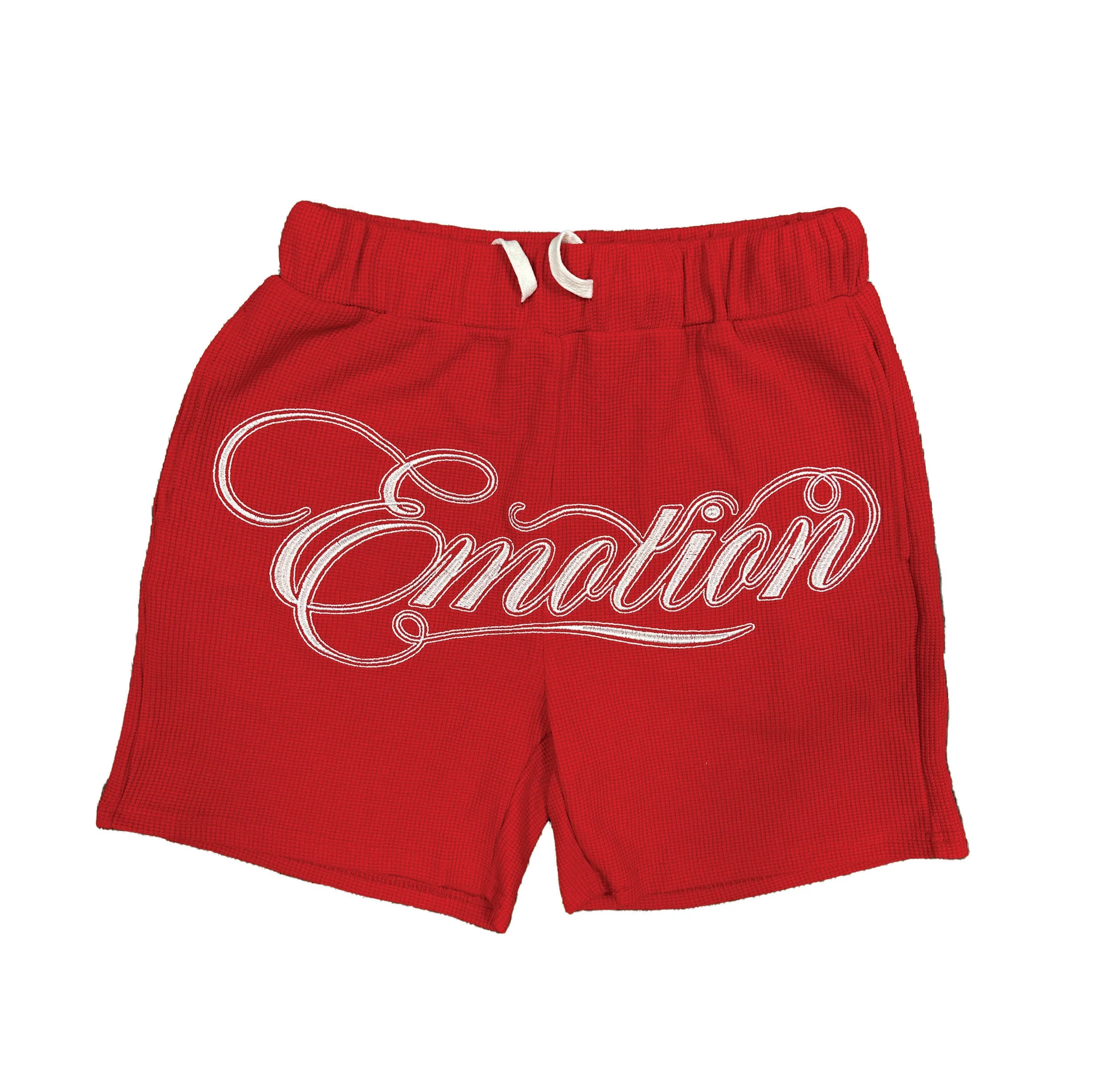 Mixe Demotion Red Signature Shorts Mixe Demotion Red Signature Shorts