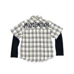 Mixed Emotion Cream ‘Dreams’ Flannel Shirts