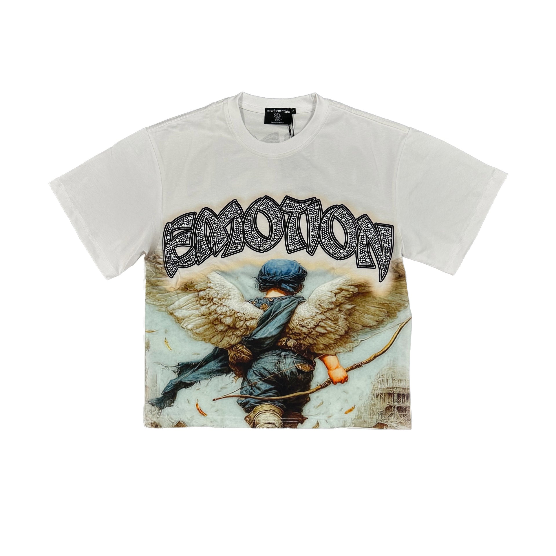 Mixed Emotional White “Arch Angel” Tee Mixed Emotional White “Arch Angel” Tee