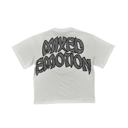 Mixed Emotional White “Arch Angel” Tee