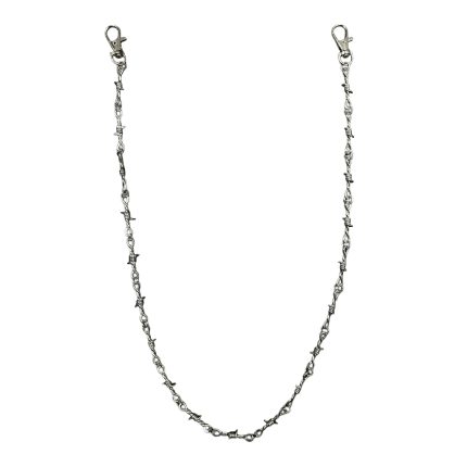 Mixed Emotion ‘Barbwire’ Jean Keychain