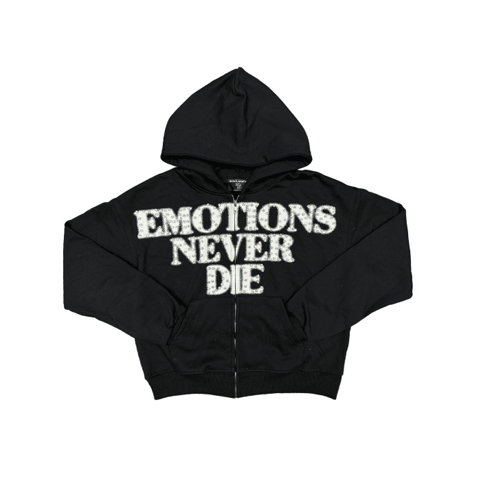 Mixed Emotional Brand END Black Hoodie Mixed Emotional Brand END Black Hoodie