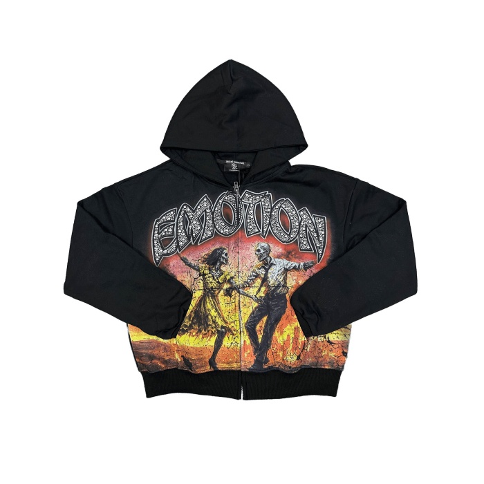Mixed Emotional Last Dance Rhinestone Hoodie Mixed Emotional Last Dance Rhinestone Hoodie