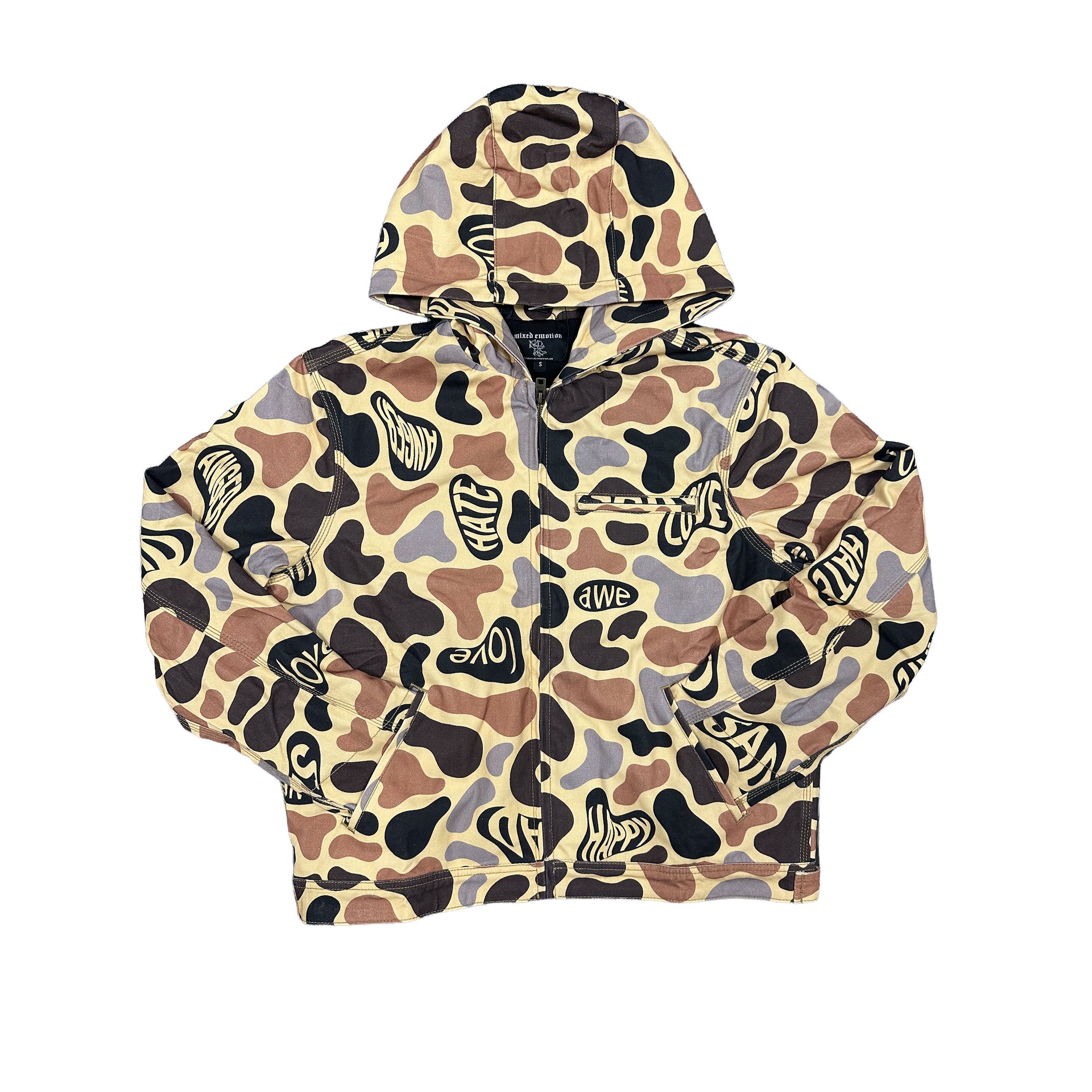 Mixed Emotions Cream Carpenter Jacket-1 Mixed Emotions Cream Carpenter Jacket