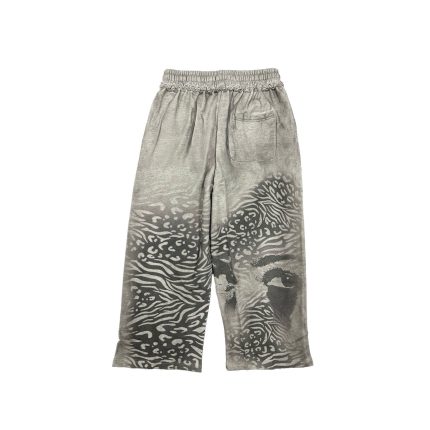 Mixed Emotions Grey Striped Sweatpants
